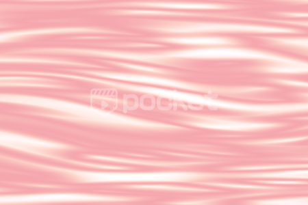 ゆっくり流れるシルク素材のようなライン（pink）
