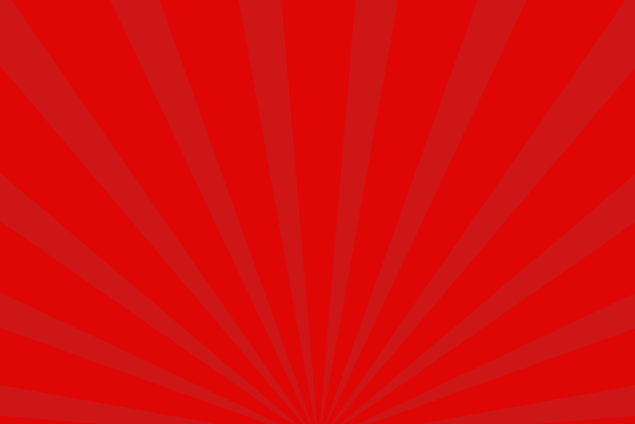 放射状アニメーション背景素材（赤）ループ